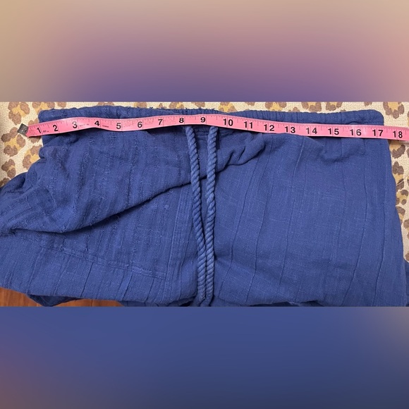 Free People Mid Length Skirt Color Blue Size Medium - Picture 9 of 10